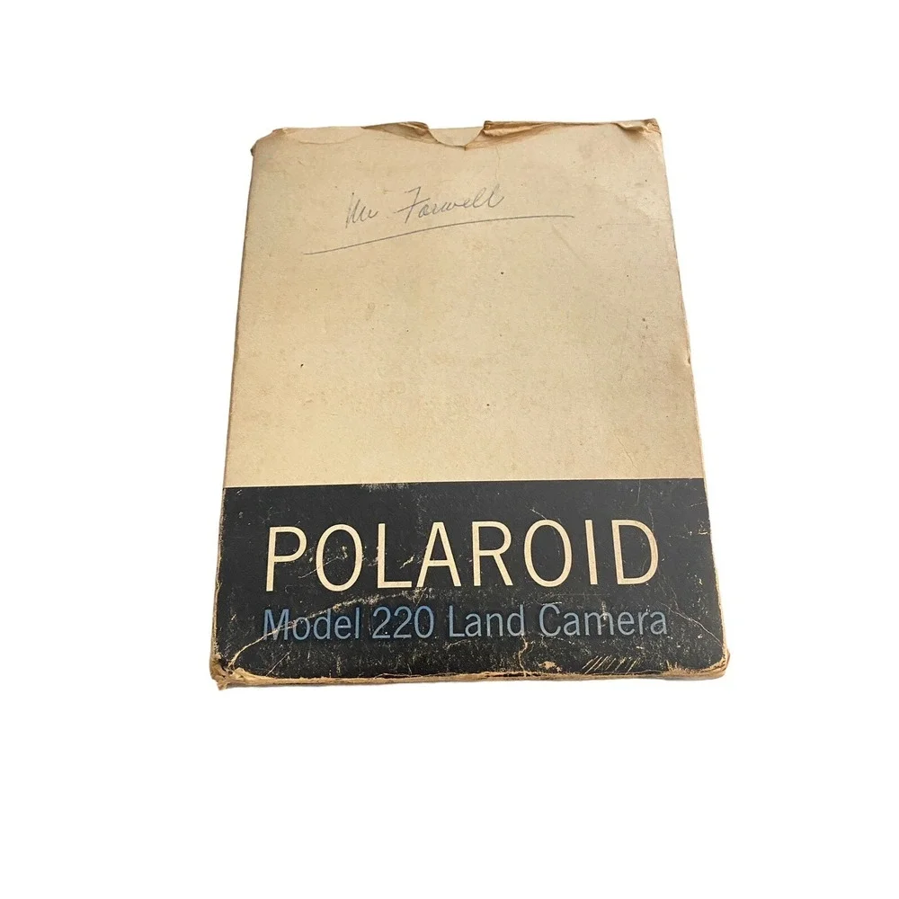 Vintage Polaroid Model‎ 220 Automatic Land Camera With box